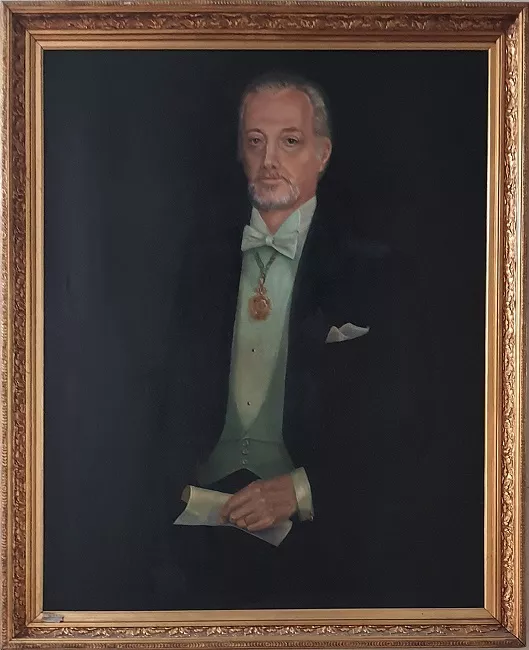 Retrato de Enrique Campos Menéndez