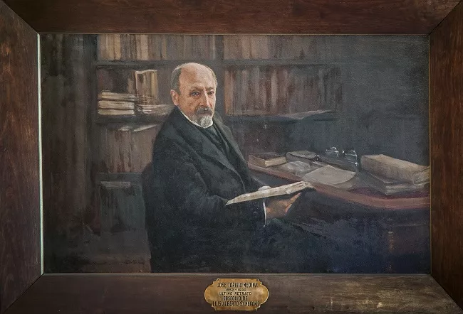 Retrato de José Toribio Medina Zavala