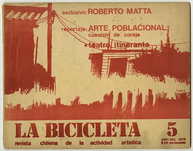 La Bicicleta. Revista chilena de la actividad artística n°5
