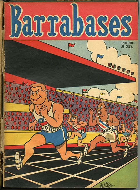 Revista deportiva Infantil Barrabases. 1a Época Tomo I del n°2 al n°17