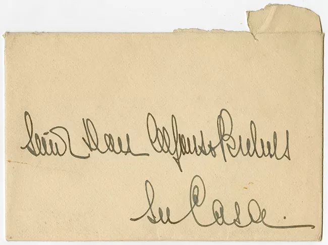 Carta de Hernán Díaz Arrieta a Alfonso Bulnes