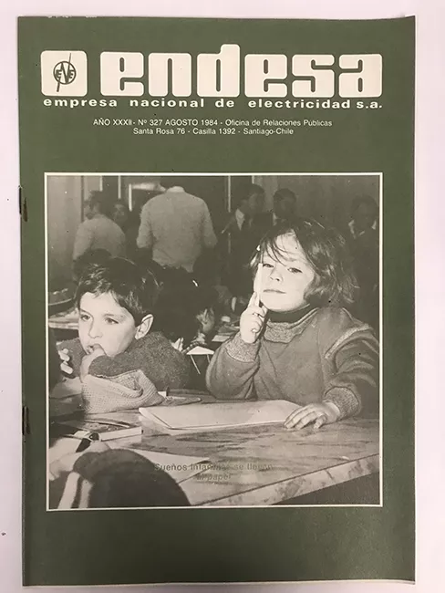 Boletín Endesa. Año XXXII N°327 Agosto 1984
