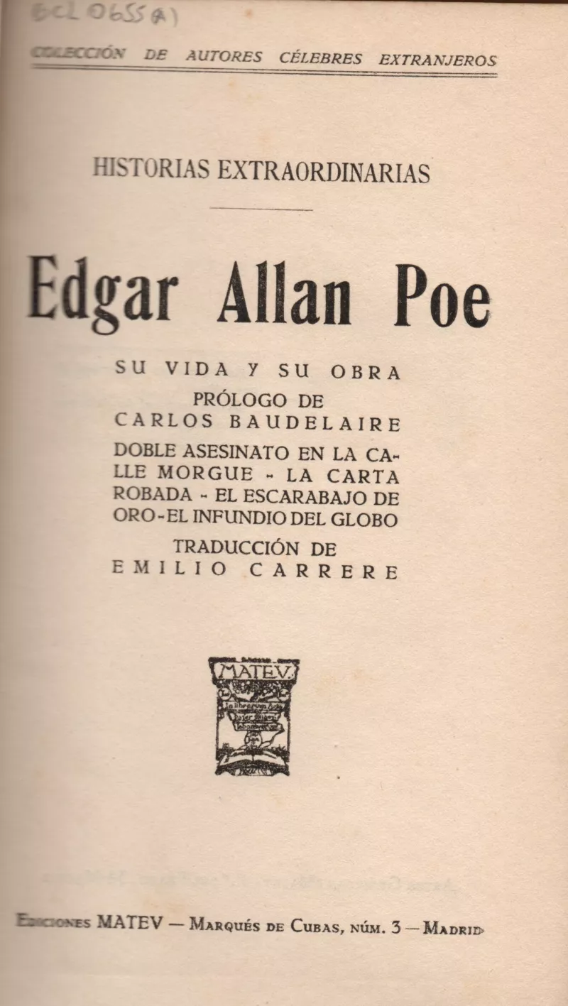 Historias Extraordinarias