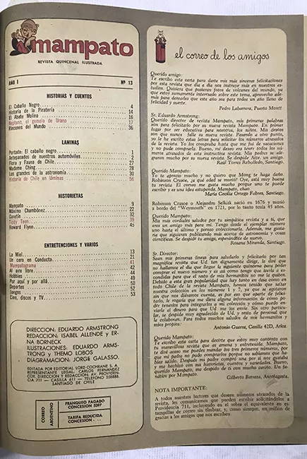 Vol.I Revista Mampato año I n°13. 