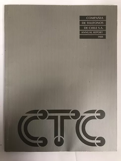 Compañía de Telefonos de Chile S.A. Anual Report 1988
