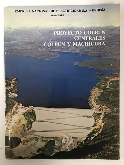 Proyecto de Colbun centrales Colbun  Machicura 1985