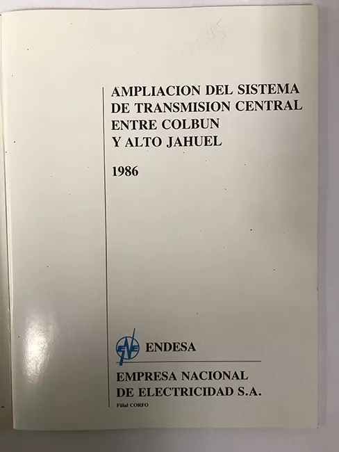 Empresa Nacional de Electricidad. Amplación del sistema de transmisión central