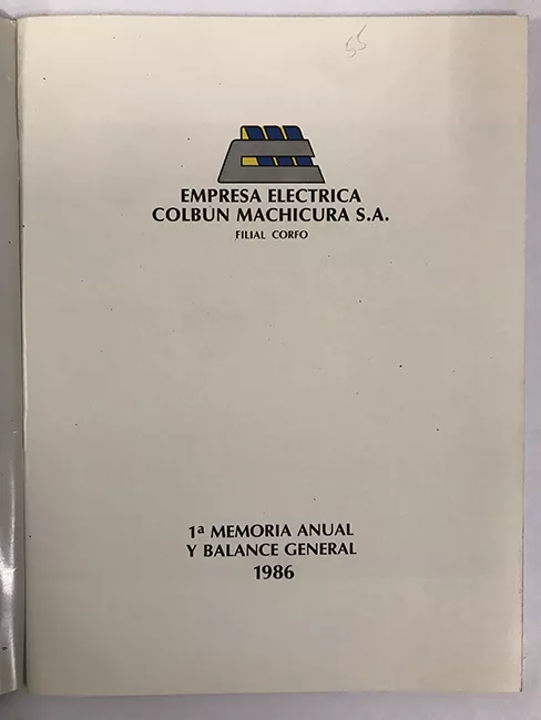 Empresa electrica Colbun. Memoria 