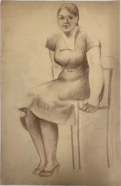 Mujer sentada
