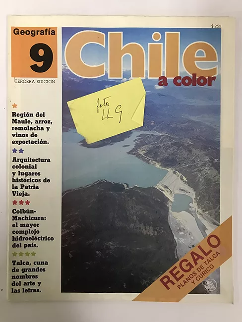 Chile a Color. Geografía 9. Tercera Edición.