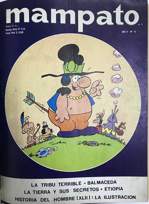 Vol.VIII Revista Mampato año IV n°95. 1971