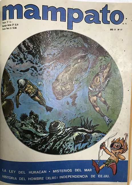 Vol.VIII Revista Mampato año IV n°97. 1971
