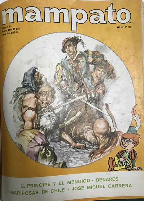 Vol.VIII Revista Mampato año IV n°106. 1972