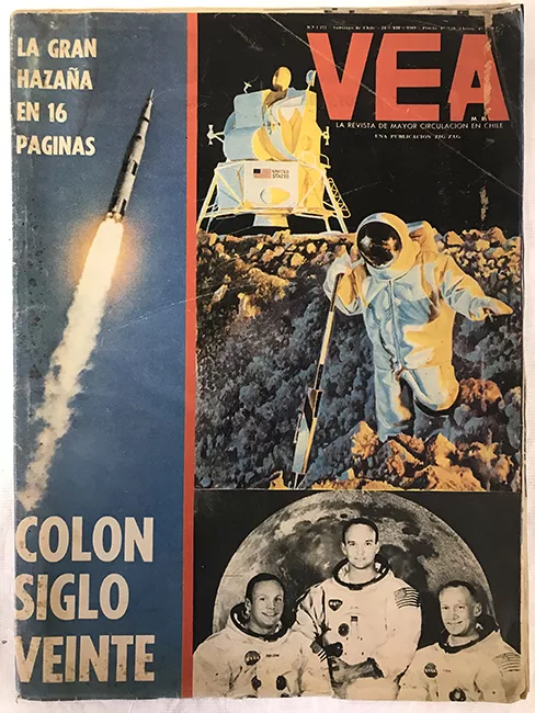 Revista Vea n°1573. Santiago de Chile, 24 de julio de 1969