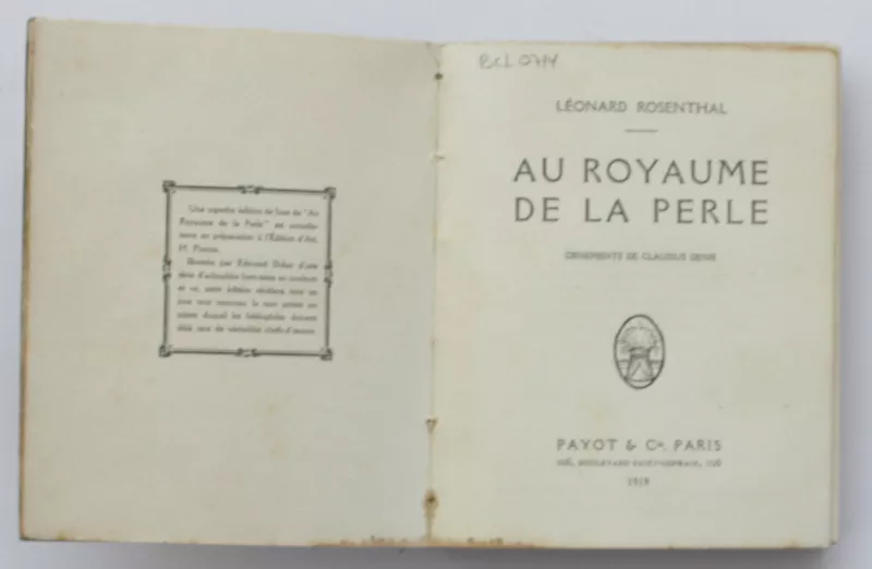 Au Royaume de la perle