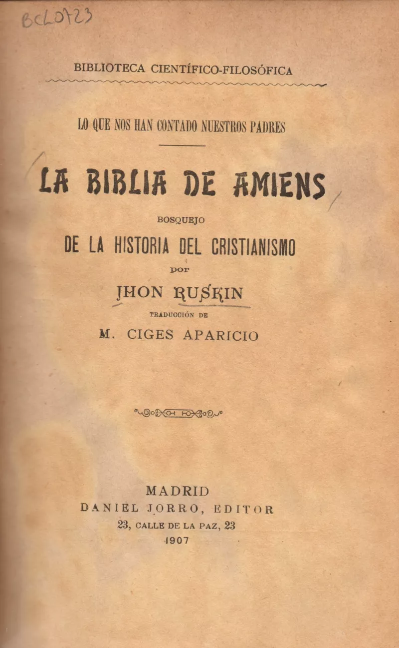La Biblia de Amiens