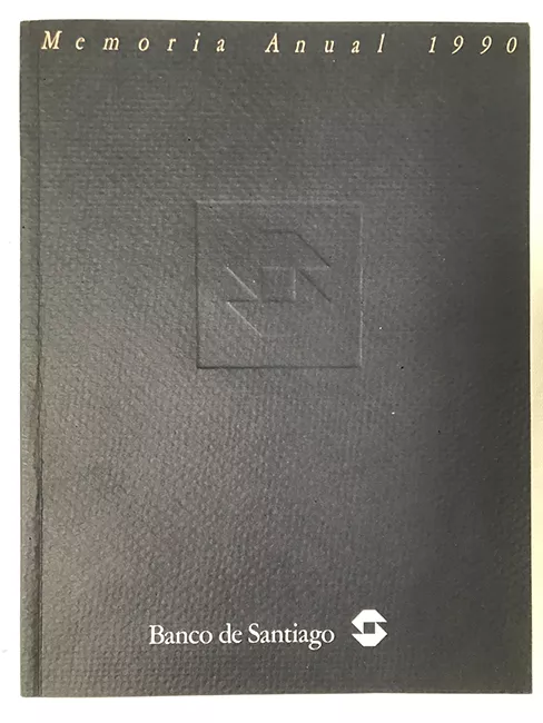 Banco de Santiago. Memoria Anual 1990 