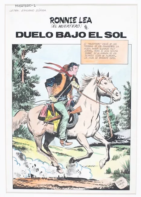 Ronnie Lea (El Muertero) en Duelo bajo el sol