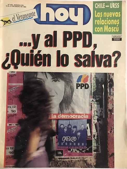 Revista HOY año XIII n°652. 15 enero 1990-21 enero 1990. Y al PPD ¿Quién lo salva?