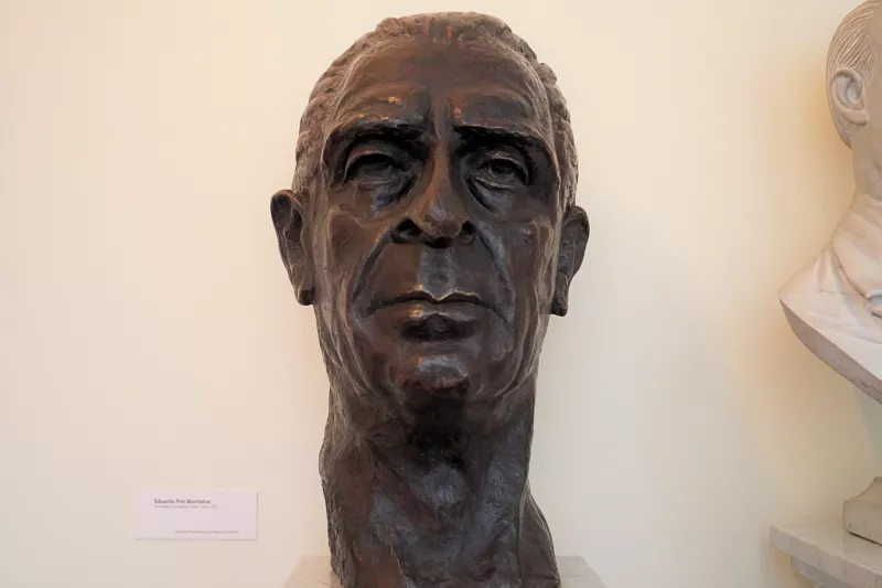Busto del Presidente Eduardo Frei Montalva