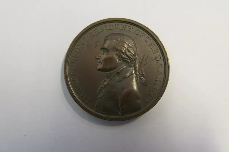 Thomas Jefferson Indian Peace Medal