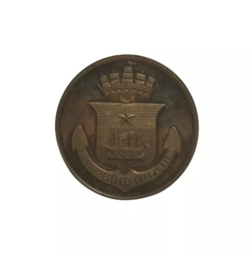 Valparaíso a los exponentes de la Exposición Internacional de 1875