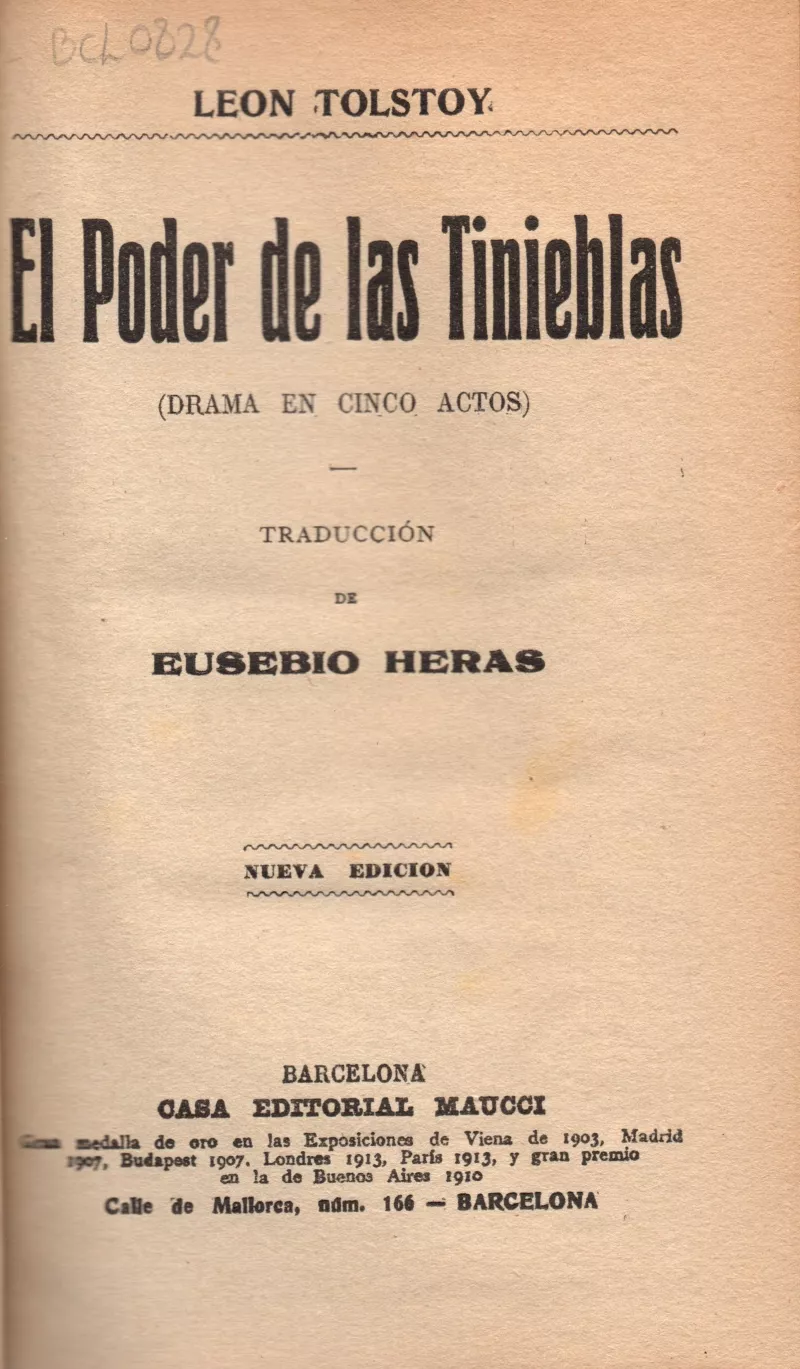 El poder de las tinieblas