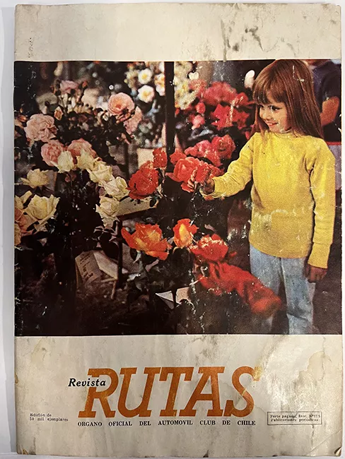 Revista Rutas. Automóvil Club Chile. 1973