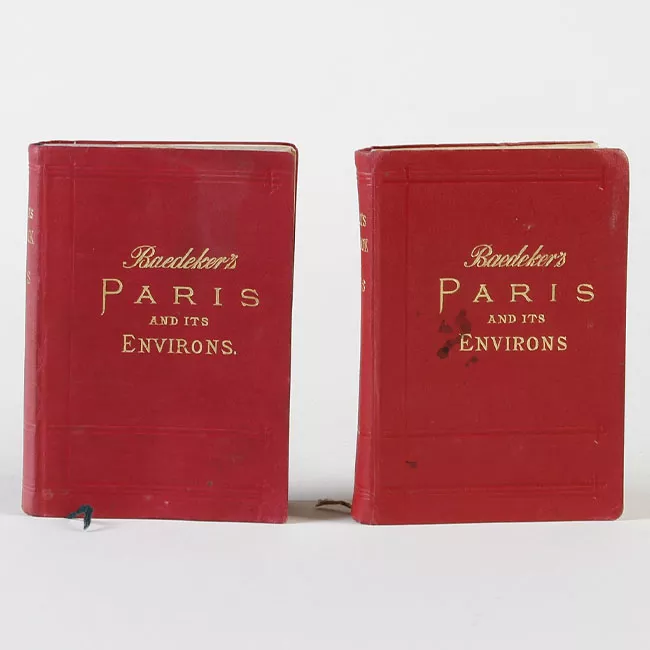 Baedekers Paris and its Environs. 1900