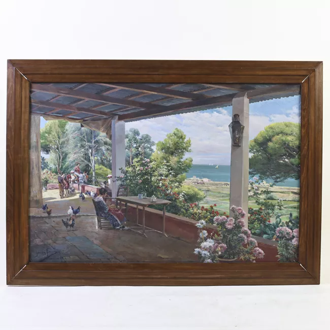 Paisaje- Sanlúcar, 1922. 