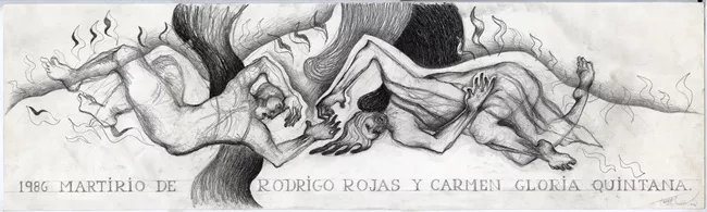 1986 Martirio de Rodrigo Rojas y Carmen Gloria Quintana