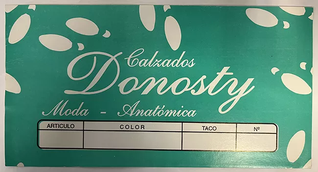 Pegatina Calzados Donosty