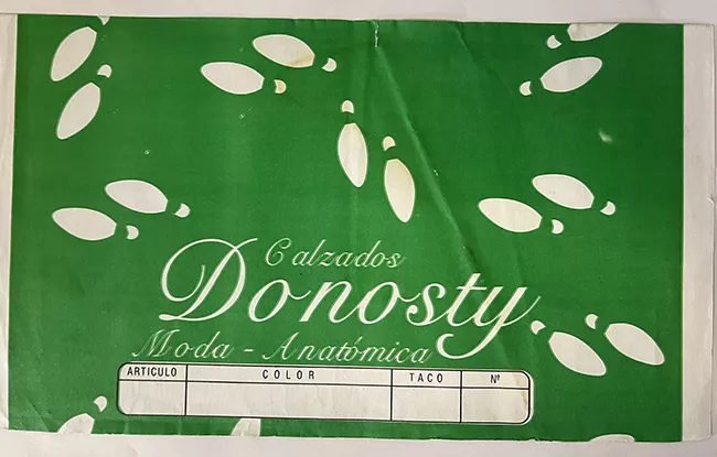 Plantilla para publicidad Calzados Donosty