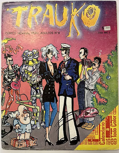 Trauko. Comics  mensual para Adultos. N°9