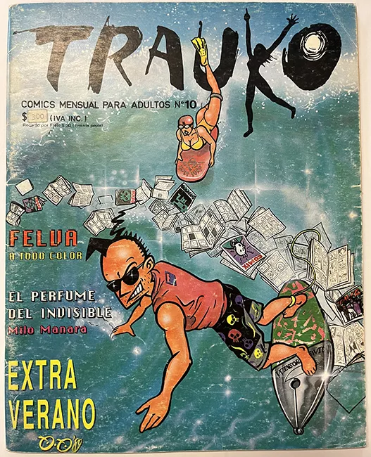 Trauko. Comics  mensual para Adultos. N°10. Extra Verano