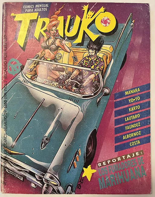 Trauko. Comics  mensual para Adultos. N°29