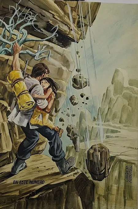 Dibujo para revista Jungla