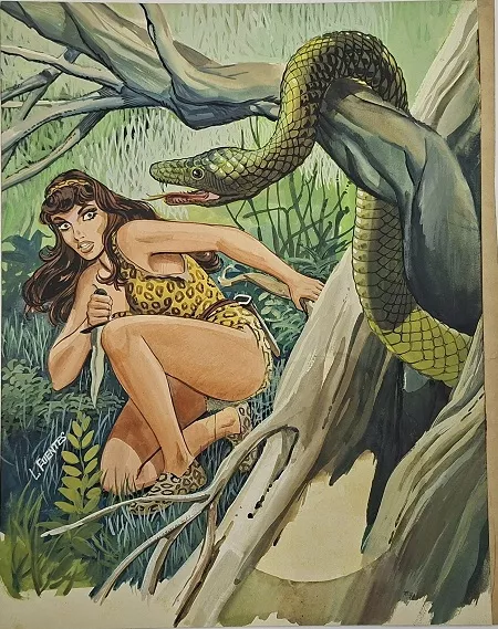 Dibujo para revista Jungla
