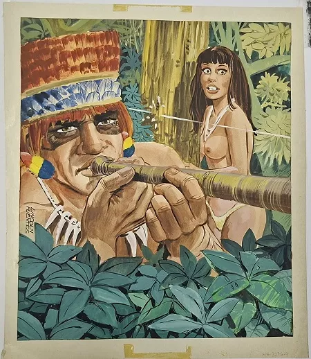 Dibujo para revista Jungla