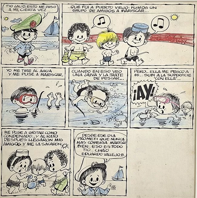 Dibujo para cómic