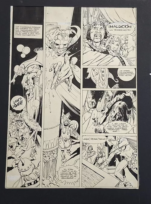 Dibujo para cómic