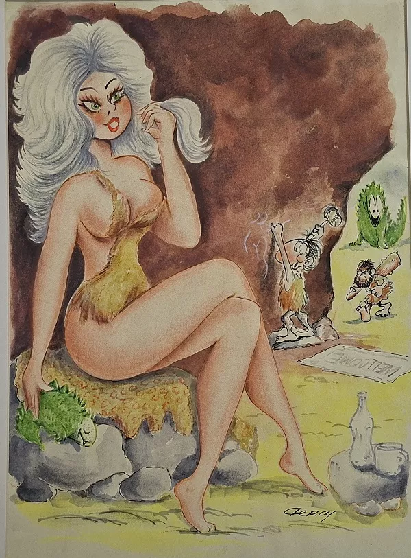 Dibujo para historieta Pepe Antártico