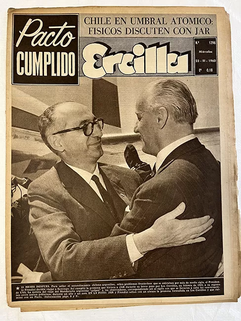 Ercilla N°1296. Año XXVI. Pacto Cumplido
