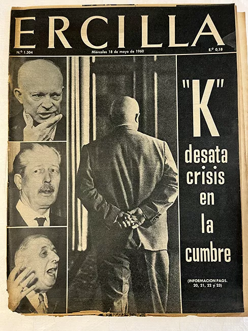 Ercilla N°1304. Año XXVI. "K" desata crisis en la cumbre 