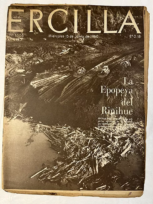 Ercilla N°1308. Año XXVI. La Epopeya del Riñihue
