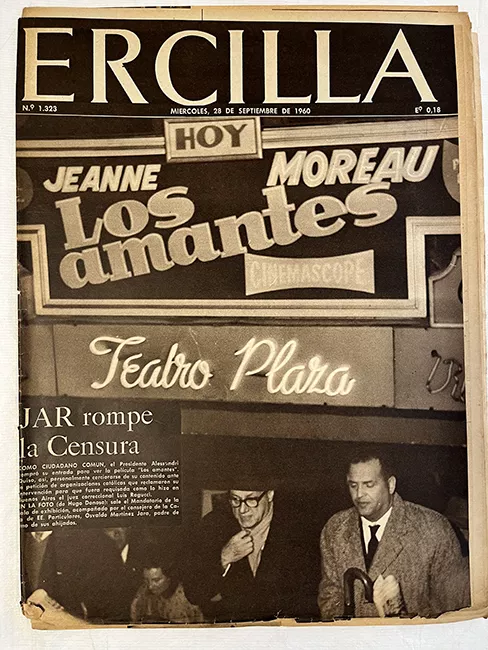 Ercilla N°1323. Año XXVI. JAR rompe la Censura