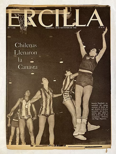 Ercilla N°1332. Año XXVI. Chilenas llenaron la Canasta