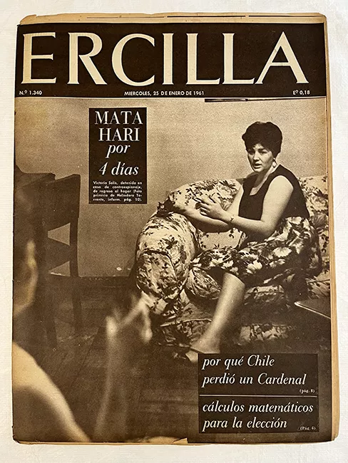 Ercilla N°1340. Año XXVII. Mata Hari por 4 días