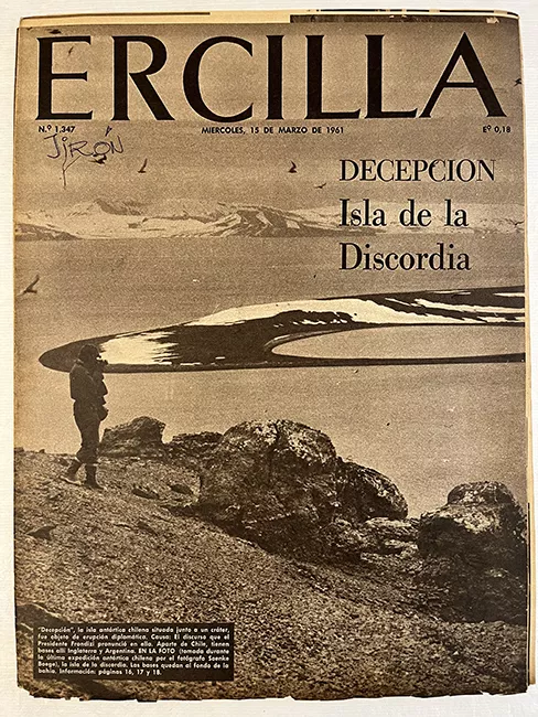 Ercilla N°1347. Año XXVII. Decepción Isla de la Discordia