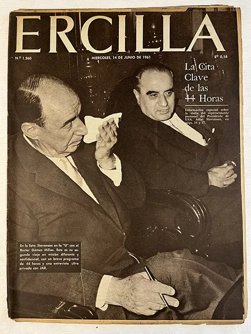 Ercilla N°1360. Año XXVII. La cita clave de las 44 horas